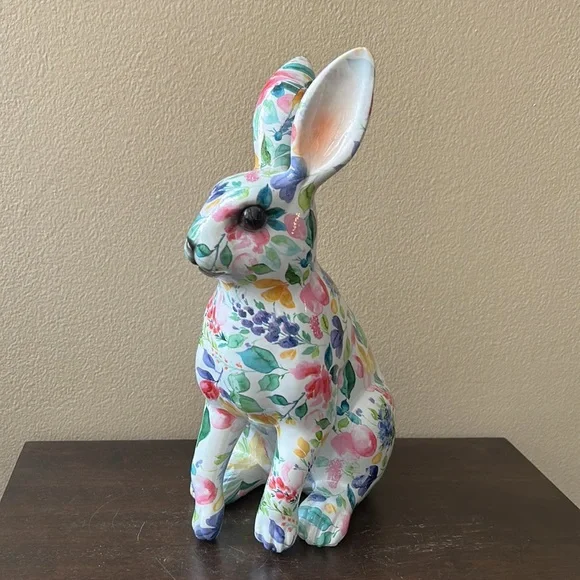 Cute Colorful Easter Bunny Table Decor Spring - Picture 2 of 3